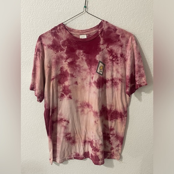 Rip N Dip Alien Chillin with Cat Framed Flower Tye-dye Size XL Pink - Picture 1 of 6